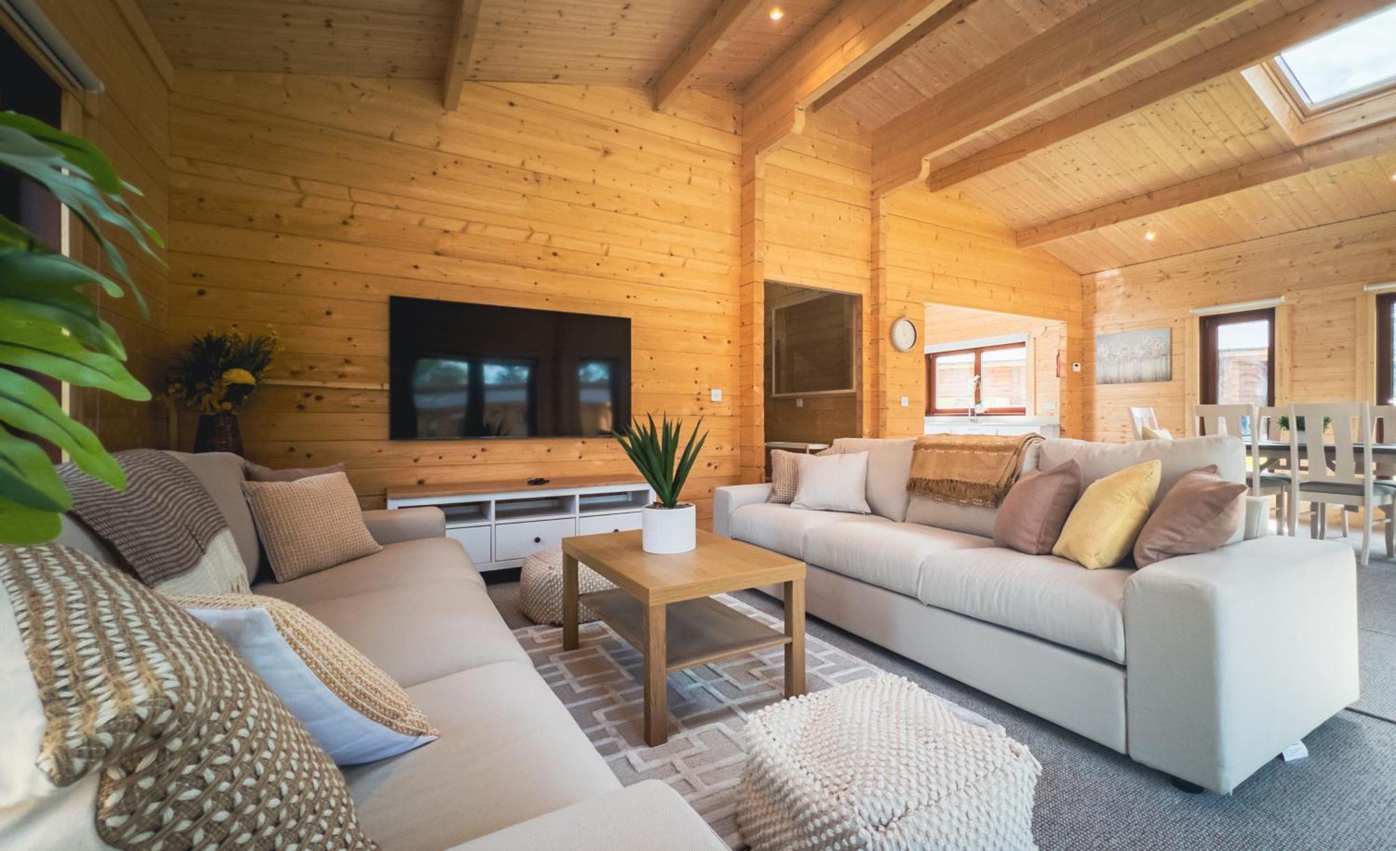 Sundance Lodge, Fantastic New Cabin With Hot Tub - Sleeps 6 - Largest In Felmoor Park Morpeth Ngoại thất bức ảnh